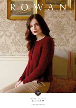 Rosso Cardigan in Rowan Kidsilk Haze - Downloadable PDF