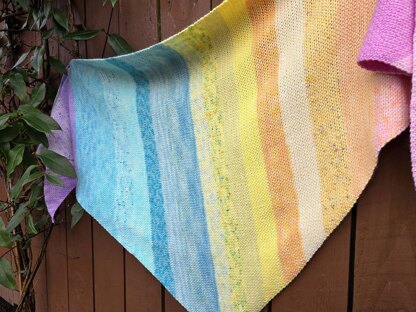 Magic Moss Stitch Shawl