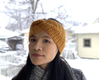 Ear warmer headband