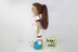 Crochet Doll Pattern, Amigurumi doll pattern, XLarge doll, 24"/61cm, Tobin