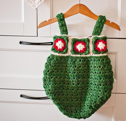 Prairie Bloom Granny Romper