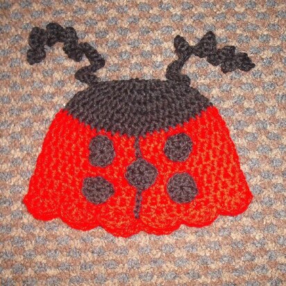 Ladybird Beanie 0-3mths