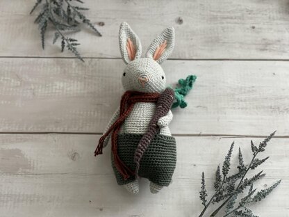 Barnaby the Bunny Rabbit Crochet Amigurumi