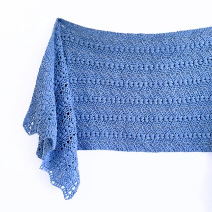 Puff Ripple Shawl