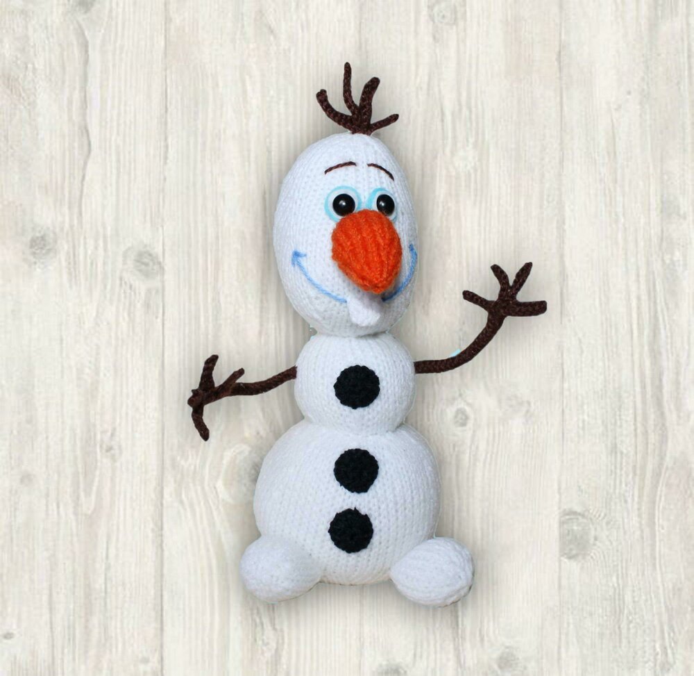 Create Your Own Olaf Snowman from Frozen