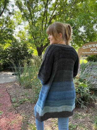 Knit Prismatic Cardigan