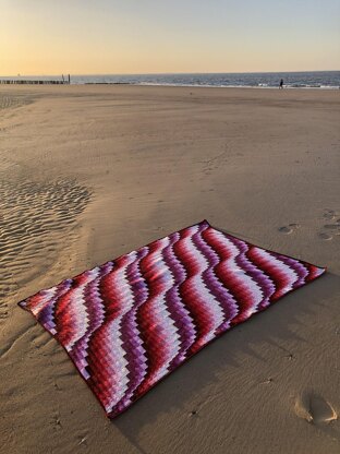 Bargello Blocks Throw