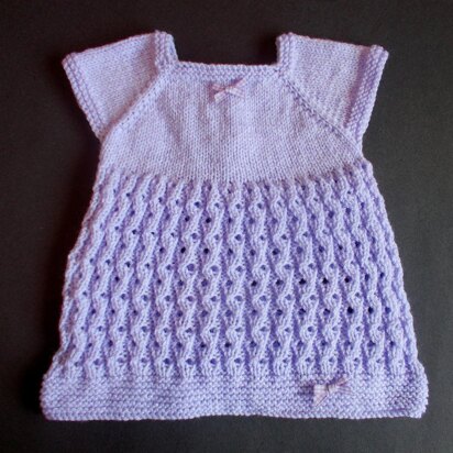 Lilac Blossom Baby Dress