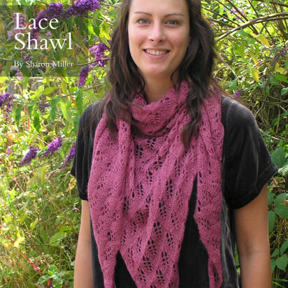 Lace Shawl in Rowan Fine Lace