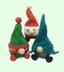 Christmas Elf Santa Gnome baubles/Chocolate orange