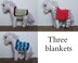 Saddle-Blanket for Horse or Pony Knitting Pattern Snoo's Knits