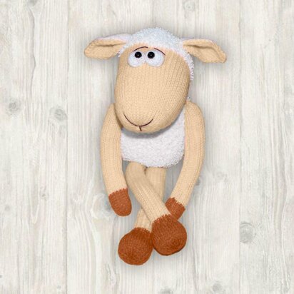 Sheep Knitting Pattern (an extremely soft, huggable and cute toy)