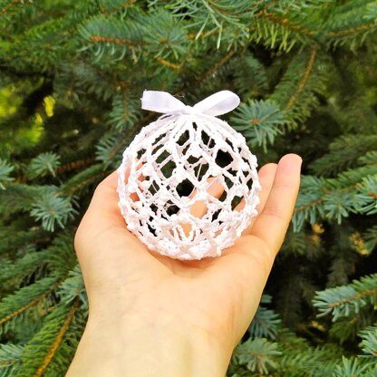 Small Christmas ball set of 2