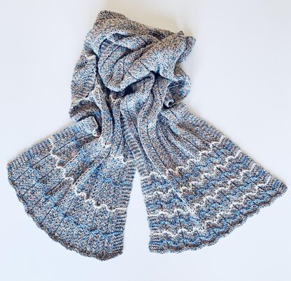 Ripples Shawl