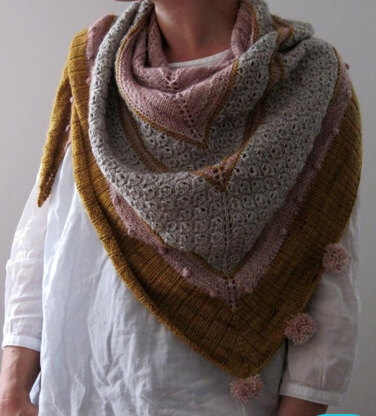A girls best friend shawl