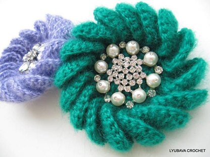 Mohair Unique Brooch "Beautiful Ring" Tutorial