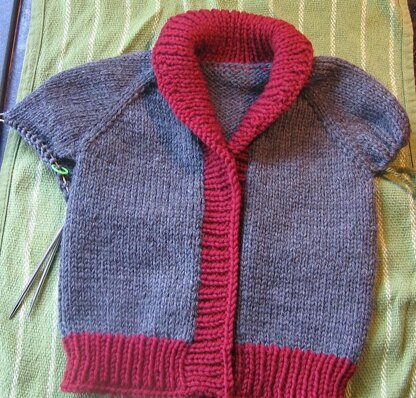 Phaedra & Theseus Knit Baby/Child Cardigan NB-10 yr