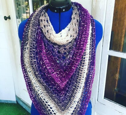 Easy Crochet Shawl