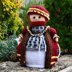 King Henry VIII 4 Cup Teapot Cosy Knitting Pattern - Novelty Teapot Cosy Knitting Pattern.