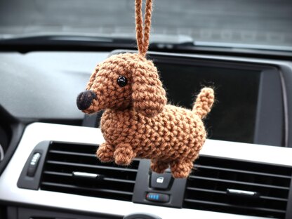 Dachshund Car Charm