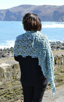 Tansy Crochet Wrap