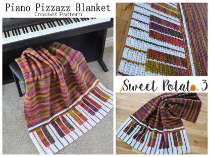 Piano Pizzazz Blanket