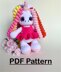 Unicorn ELLIE PDF File Pattern_Amigurumi Crochet toy Pattern