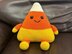 Candy Corn Pillow Crochet
