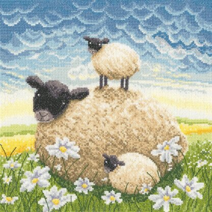 Bothy Threads Double Trouble Cross Stitch Kit - 26 x 26cm