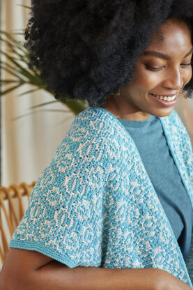 Women's Sabal in Universal Yarn Bamboo Pop - Downloadable PDF