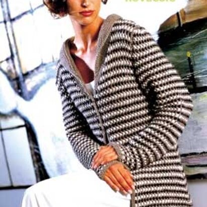 Rebecca Jacket in Adriafil Llama - Downloadable PDF - knitting pattern