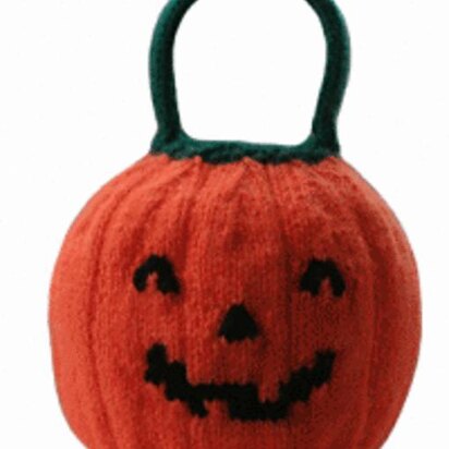 Trick or Treat Bag - knitting pattern