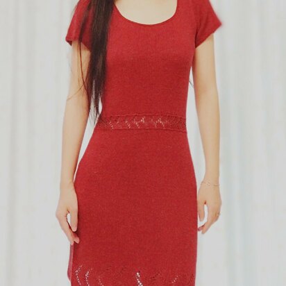 Little Red Dress - knitting pattern