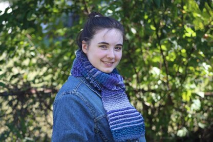 The Ubiquitous First Garter Stitch Scarf