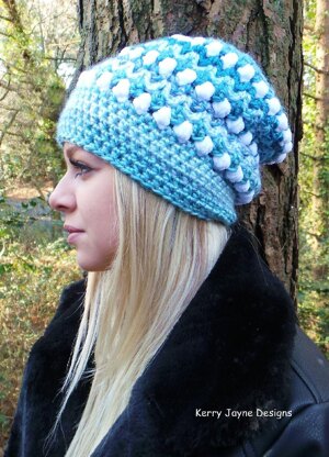 Sky Fall Slouch Beanie