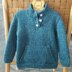 Paxton - kids buttoned neck sweater with pocket