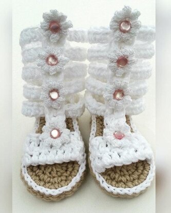 Buy CROCHET PATTERN Baby Sandals Baby Gladiator Sandals Crochet Pattern  Photo Tutorial Instant Download Digital File Online in India - Etsy