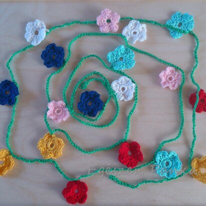 Crochet Garland Pattern, Daisy Garland Crochet Pattern, Crochet Flower  Garland Pattern, Spring Flower Crochet Pattern, Daisy Chain Crochet -   Canada