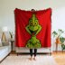 Happy Grinch C2C Crochet Blanket Pattern Pixel Graphghan Chart Corner to Corner
