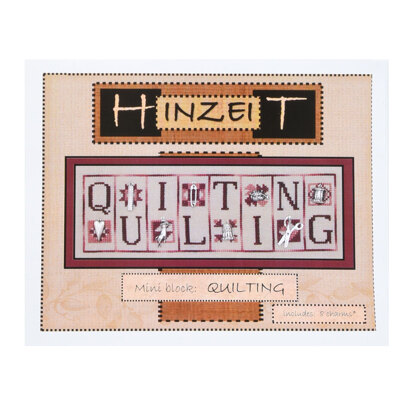 Hinzeit Quilting - Mini Block - HZMB81 -  Leaflet