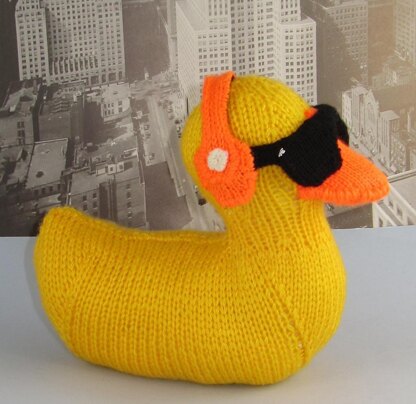 Uber Cool Rubber Ducky Duck Toy