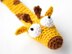 Giraffe Bookmark Crochet Pattern