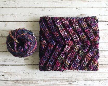 Snow Day Chevron Cowl