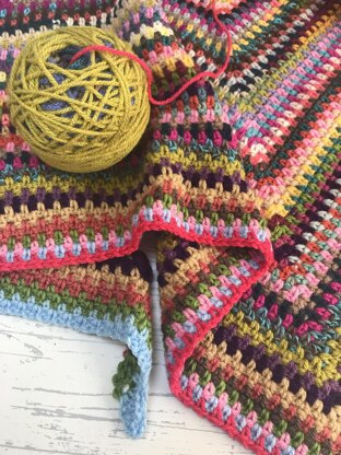 The Jane shawl & scrapcake pattern
