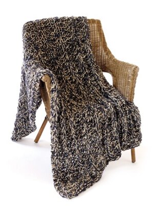 Champagne by Night Speed Stix Afghan in Lion Brand Jiffy - 60253