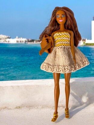 Easy Teenage Doll Dress