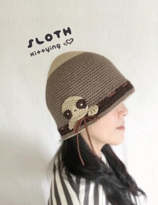 Sloth Adult Beanie / Hat / Bucket / Cap / Toque by Kittying