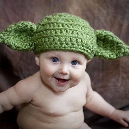 Yoda Baby Hat