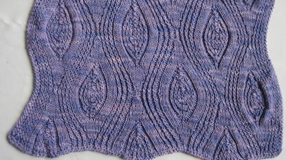 Caspian Waves Shawl