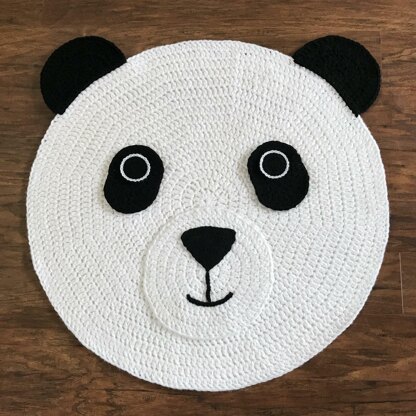 Panda Bear Nursery Rug